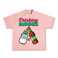 Salmon Drinking Buddies Urban Heavy Tee - Jasminsmagicworld
