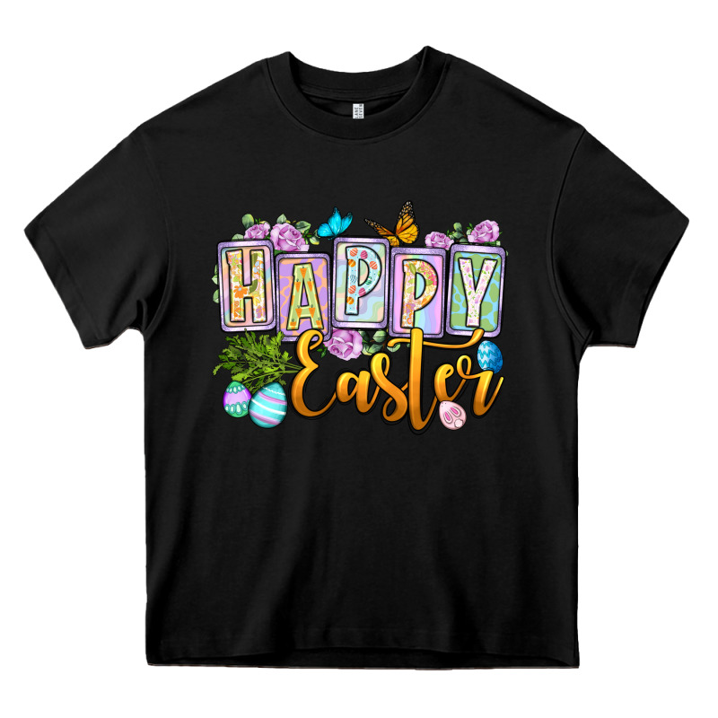 Happy Easter Heavy Core Tee by OliviaCreatesArt | Teevron