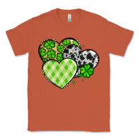 Copper St. Patrick's Day cowhide hearts Classic Tee - OliviaCreatesArt