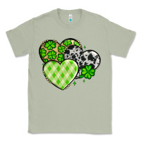 Matcha St. Patrick's Day cowhide hearts Classic Tee - OliviaCreatesArt