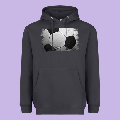 Soccer Brushstroke Heavyweight Hoodie Designed By Jasminsmagicworld
