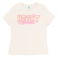 Bone Heart Breaker Valentine Ladies Tee - CowhideDigitalArt
