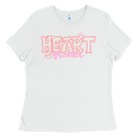 White Heart Breaker Valentine Ladies Tee - CowhideDigitalArt
