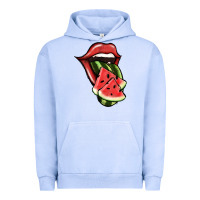 Pigment Grape Ice Watermelon Tongue Urban Hoodie - Jasminsmagicworld