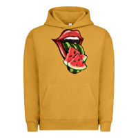 Pigment Peanut Butter Watermelon Tongue Urban Hoodie - Jasminsmagicworld