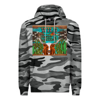 Slate Camo whild child longhorn  cactus cowhide Premium Hoodie - Artiststas