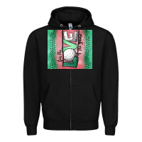 Black for the love of the game golf Zipper Hoodie - Jasminsmagicworld