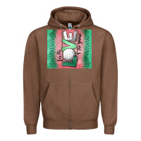 Chestnut for the love of the game golf Zipper Hoodie - Jasminsmagicworld