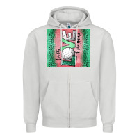 Dove Grey for the love of the game golf Zipper Hoodie - Jasminsmagicworld