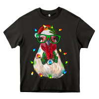 Asphalt christmas rooster Heavy Core Tee - RanaPortraitStore