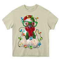Mossy christmas rooster Heavy Core Tee - RanaPortraitStore
