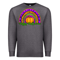 Charcoal Heather happy halloween rainbow Premium Sweatshirt - Jasminsmagicworld