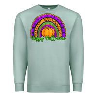Seafoam happy halloween rainbow Premium Sweatshirt - Jasminsmagicworld