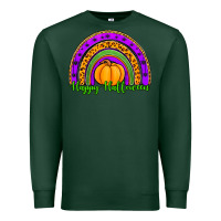 Sports Green happy halloween rainbow Premium Sweatshirt - Jasminsmagicworld