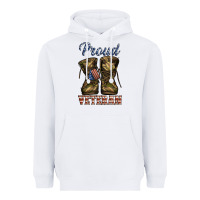 White proud veteran camo shoes Heavyweight Hoodie - Jasminsmagicworld