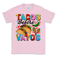 Bubblegum Pink Tacos before Vatos Valentine's Day Classic Tee - FaDigitalArtStudio
