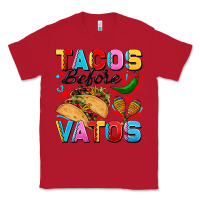 Red Tacos before Vatos Valentine's Day Classic Tee - FaDigitalArtStudio