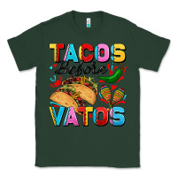 Sports Green Tacos before Vatos Valentine's Day Classic Tee - FaDigitalArtStudio