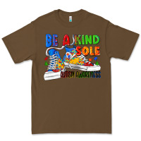 Cacao Be a kind sole Autism Awareness Premium Tee - FaDigitalArtStudio