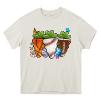 Cream Easter Day Sports Easter sports carrots Heavy Core Tee - OliviaCreatesArt