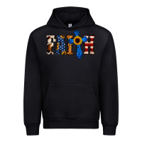 Black American Flag Faith Urban Hoodie - Jasminsmagicworld