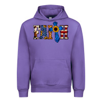 Tulip American Flag Faith Urban Hoodie - Jasminsmagicworld
