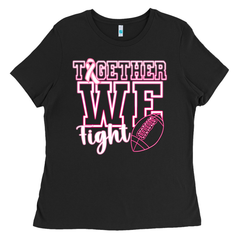 Together We Fight Ladies Tee by CowhideDigitalArt | Teevron