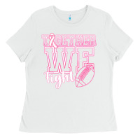 White Together WE Fight Ladies Tee - CowhideDigitalArt