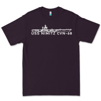 Plum uss nimitz navy supercarrier aircraft carrier gift Premium Tee - DesigneFamous