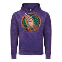 Cloud Purple god bless you Vintage Hoodie - RacoonDesign