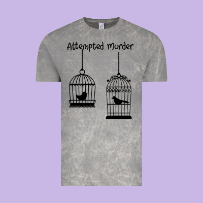Attempted Murder Vintage Tee Designed By Bettercallsaul