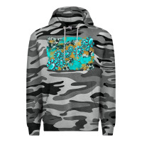 Slate Camo gemstone cowhide glitter background Premium Hoodie - Artiststas