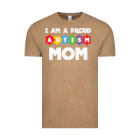 Vintage Coffee LIL Autism Mom Vintage Tee - CowhideDigitalArt