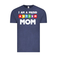 Vintage Denim LIL Autism Mom Vintage Tee - CowhideDigitalArt