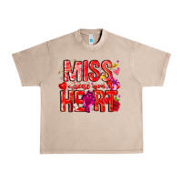 French Oak Mis Steal Your Heart Urban Heavy Tee - CowhideDigitalArt
