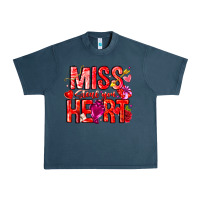 Midnight Navy Mis Steal Your Heart Urban Heavy Tee - CowhideDigitalArt