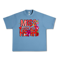Pebble Blue Mis Steal Your Heart Urban Heavy Tee - CowhideDigitalArt