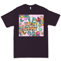Plum Hunny Bunny And Egg Easter Tumbler Premium Tee - BundleAndBundleShop