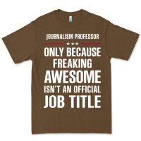 Cacao gift for freaking awesome journalism professor Premium Tee - DesigneFamous