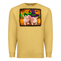 Antique Gold halloween pigs Premium Sweatshirt - Jasminsmagicworld