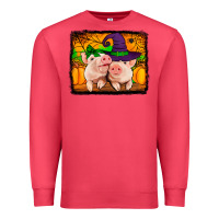 Cardinal halloween pigs Premium Sweatshirt - Jasminsmagicworld