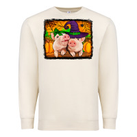 Sandshell halloween pigs Premium Sweatshirt - Jasminsmagicworld