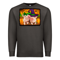 Smoke halloween pigs Premium Sweatshirt - Jasminsmagicworld