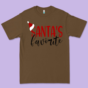 Santa's Favorite Ho Premium Tee Designed By Designefamous