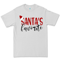 Dove Grey Santa's Favorite Ho Premium Tee - DesigneFamous