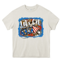Cream Let's Get Lit Heavy Core Tee - Jasminsmagicworld