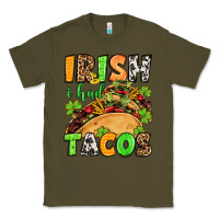 Army Green St. Patrick's Irish i had tacos Classic Tee - OliviaCreatesArt