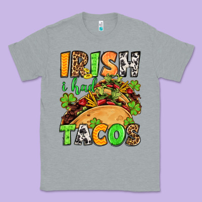 St. Patrick's Irish I Had Tacos Classic Tee Designed By Oliviacreatesart
