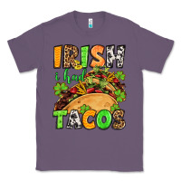 Lavender St. Patrick's Irish i had tacos Classic Tee - OliviaCreatesArt