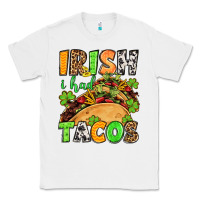 White St. Patrick's Irish i had tacos Classic Tee - OliviaCreatesArt